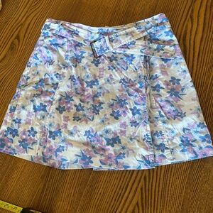Jessica Sport Vintage Floral Skort w Matching Belt 8